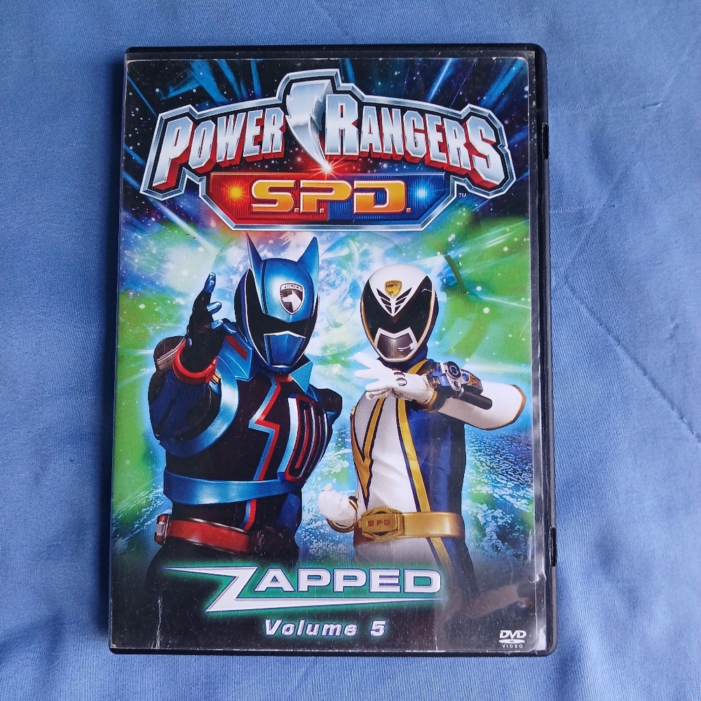 Power Rangers SPD Zapped Volume 5 DVD